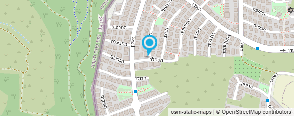 מפת הגעה אל מ.ע. הראל בניה ושיפוצים