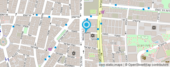 מפת הגעה אל עו"ד רוזנבוים יוסף