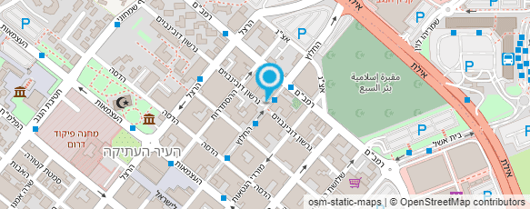 מפת הגעה אל הדס כהן שמלות כלה