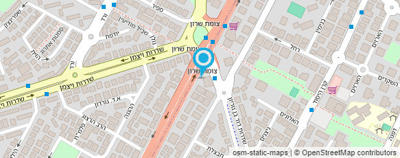 מפת הגעה אל אבי שטרן-הנדסת אלומיניום