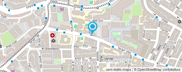 מפת הגעה אל בית טובי העיר