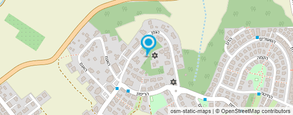 מפת הגעה אל בן אדיבה יוסי