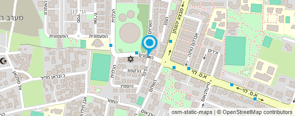 מפת הגעה אל מכון לקוסמטיקה רפואית-"הילה"