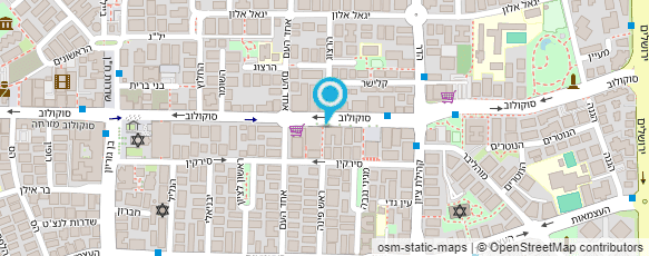 מפת הגעה אל דן פנחס