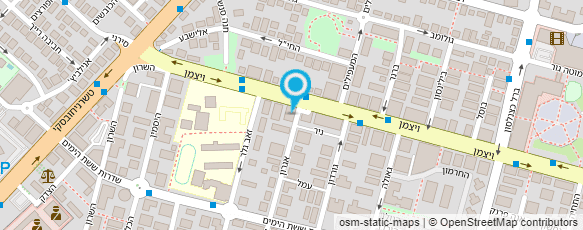 מפת הגעה אל דומינו'ס פיצה