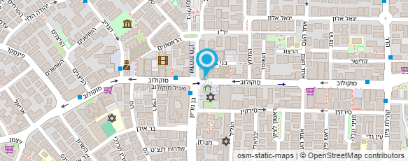 מפת הגעה אל אופנת שירלי