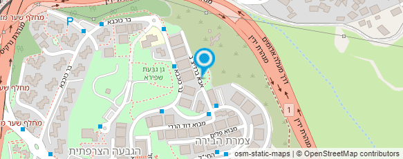 מפת הגעה אל ד"ר זוהר גושן