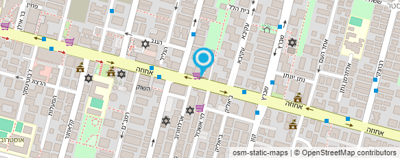 מפת הגעה אל איל"ן איגוד ישראלי לילדים נפגעים