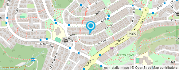 מפת הגעה אל ד"ר טוכמן יצחק