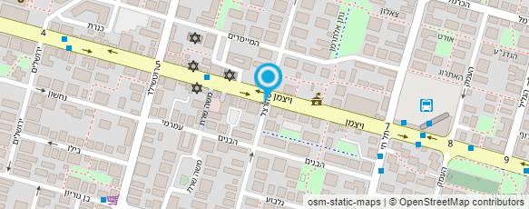 מפת הגעה אל כרמלה רחמים וקובי