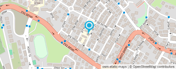 מפת הגעה אל בית שמשון