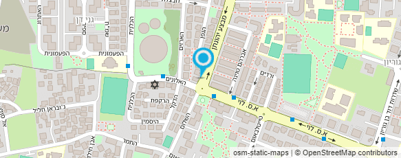 מפת הגעה אל מכולת של השכונה