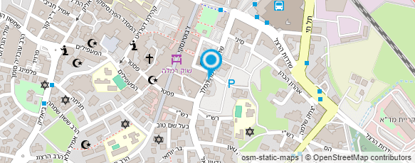 מפת הגעה אל מרכז העץ - ברוך דוד