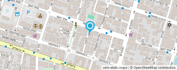 מפת הגעה אל ד"ר מרדכי אלברט