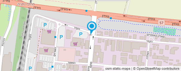 מפת הגעה אל מזנון השרון