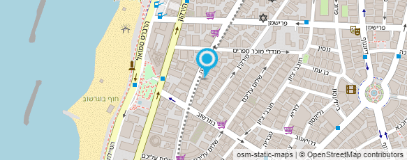 מפת הגעה אל גמא ארט גלריה בע"מ