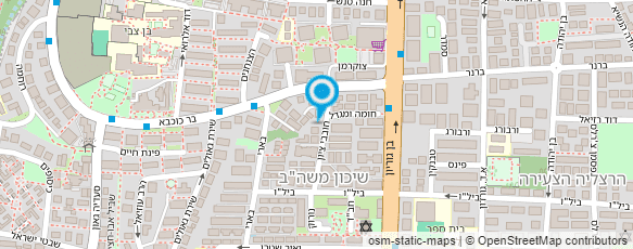 מפת הגעה אל גולדברג אסתר מפת הגעה אל גולדברג אסתר