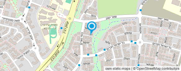 מפת הגעה אל יד שרה