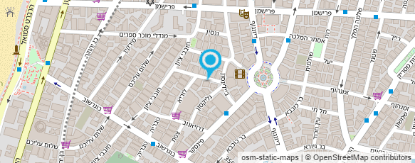 מפת הגעה אל זנדברג מיכאל