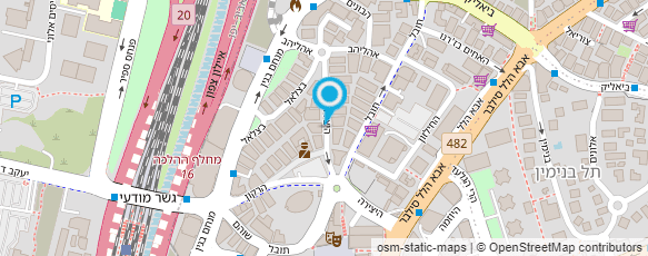 מפת הגעה אל קונדיטורית "עוגלה"