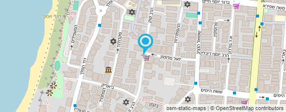 מפת הגעה אל ד"ר גורדון סטיבן