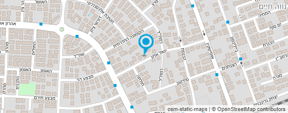 מפת הגעה אל ארז -עבודה עברית