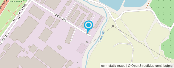 מפת הגעה אל מוסך הצמד חדרה