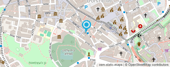 מפת הגעה אל מכולת חמישה כוכבים