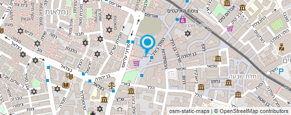 מפת הגעה אל איבן דניאלס