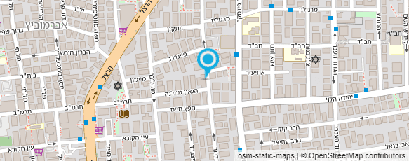 מפת הגעה אל אורן הקוסם