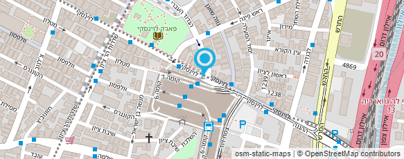 מפת הגעה אל בן-ישי- גם במידות גדולות