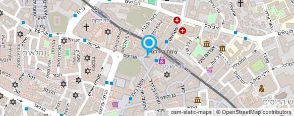 מפת הגעה אל עצמון מנחם - נוט'