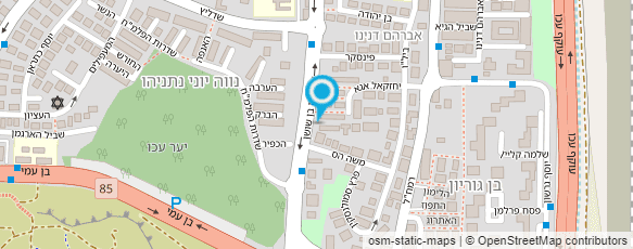 מפת הגעה אל מספרת מרים