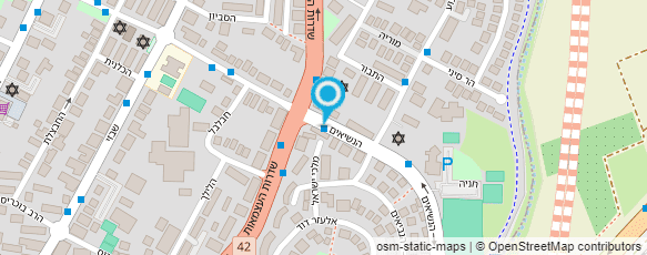 מפת הגעה אל קפה עמוד הספורט