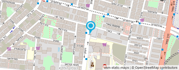 מפת הגעה אל ד"ר דוד רדרמן מומחה לניתוחים פלסטיים בע"מ