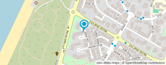 מפת הגעה אל מספרת ססיל