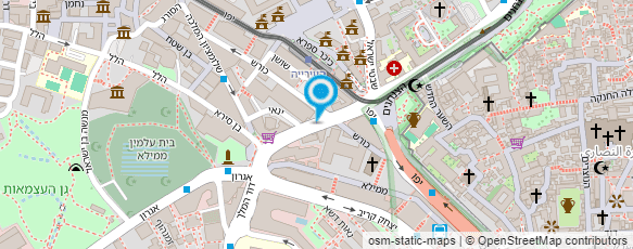 מפת הגעה אל מועצת רבני ישראל הצעיר