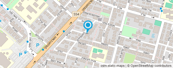 מפת הגעה אל מרכז אור - רפואה משלימה