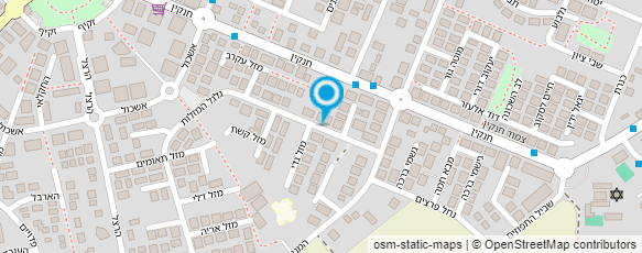 מפת הגעה אל חסון הרצל