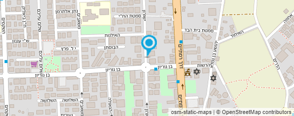 מפת הגעה אל גינות חי