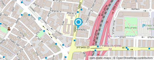 מפת הגעה אל יוש תעלות מיזוג אויר