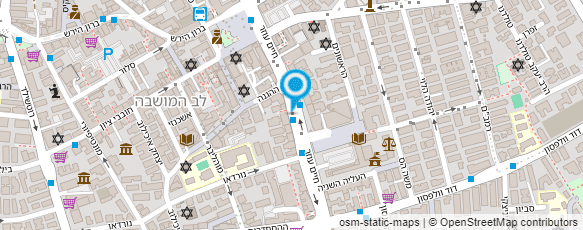 מפת הגעה אל חייט אביעוז יצחק