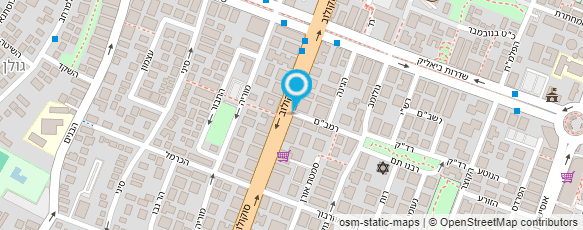 מפת הגעה אל יולי עיצובים