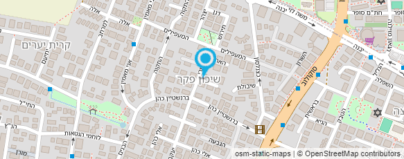 מפת הגעה אל גן רותי