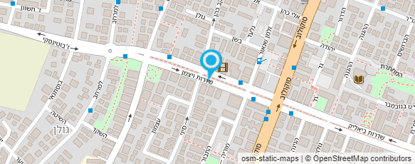 מפת הגעה אל מכולת יואב