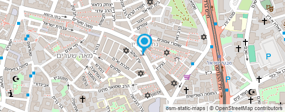 מפת הגעה אל "היכל" תשמישי קדושה