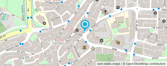 מפת הגעה אל מעדניית הנשיא