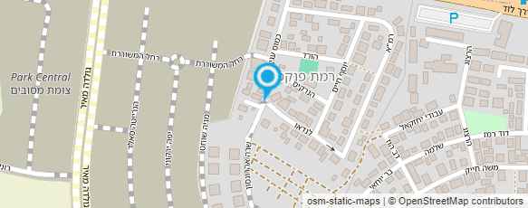 מפת הגעה אל א.נ מרחבים גינון ופיתוח