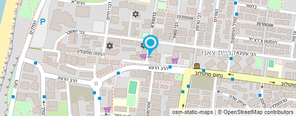 מפת הגעה אל ד"ר יולנו יעקב-כירורג