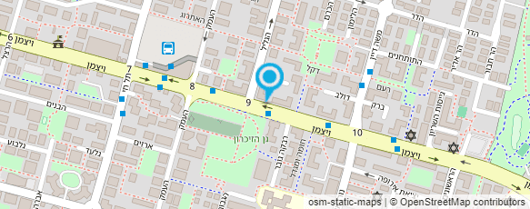 מפת הגעה אל גינות צח בע"מ מפת הגעה אל גינות צח בע"מ